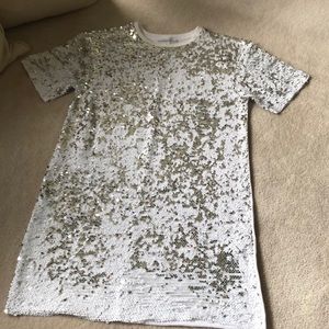 Zara sequin dress!